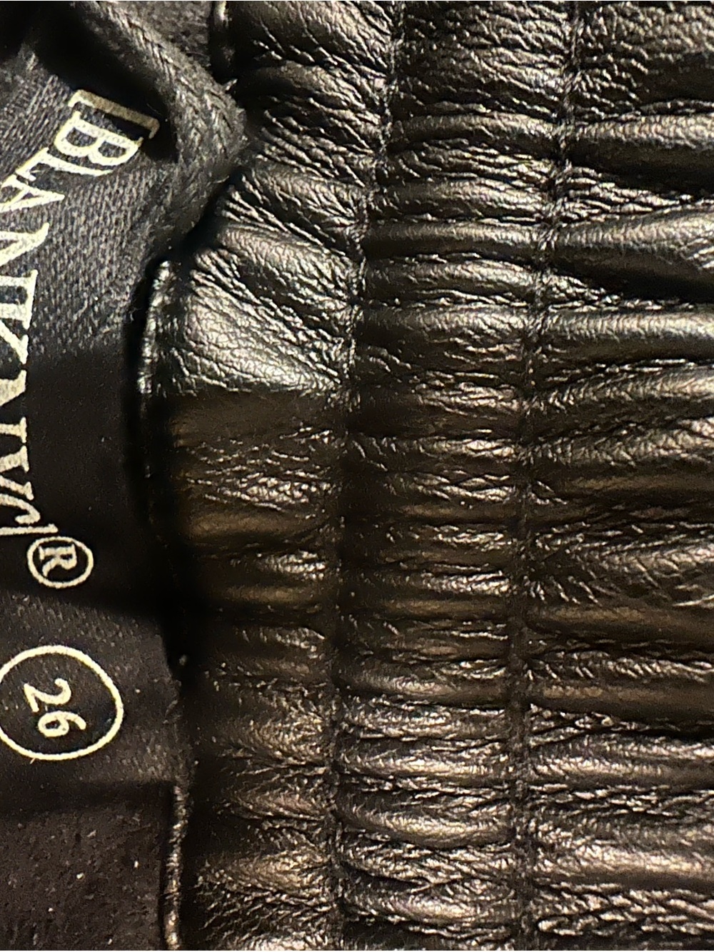 Blank NYC “No Guidance” Black Faux Leather Drawstring Joggers NWT - Picture 5 of 6